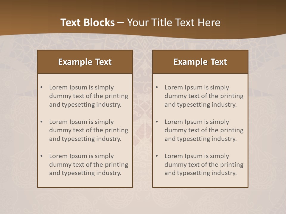 Beautiful Heap Pebble PowerPoint Template