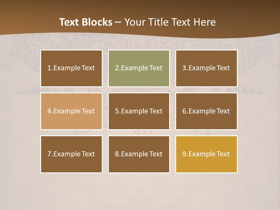 Beautiful Heap Pebble PowerPoint Template
