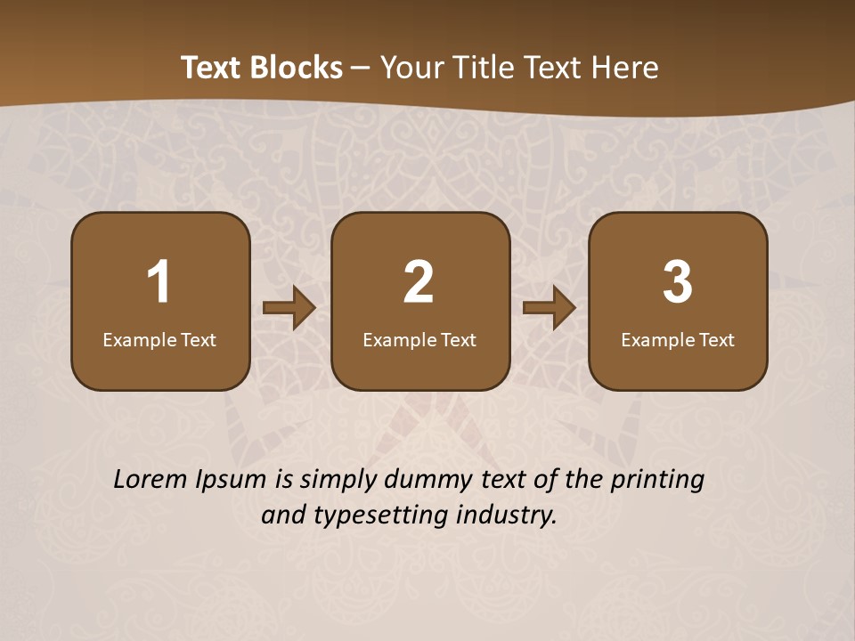 Beautiful Heap Pebble PowerPoint Template