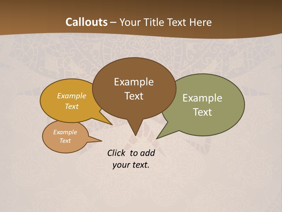 Beautiful Heap Pebble PowerPoint Template