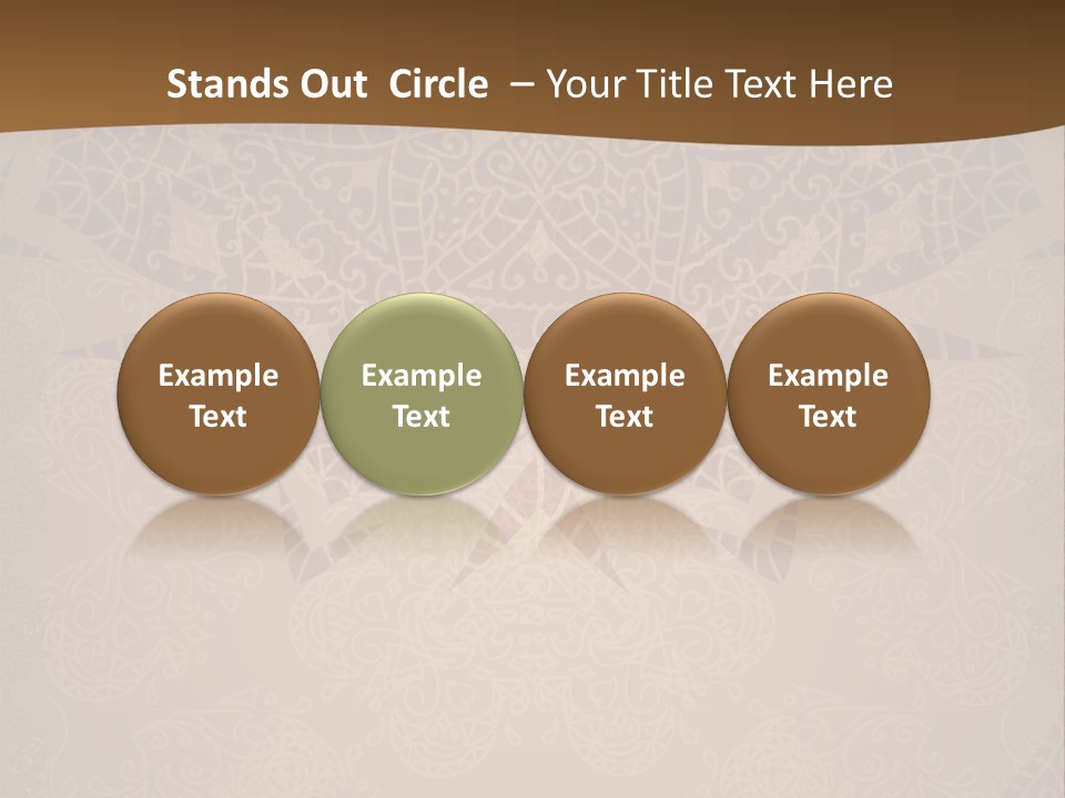 Beautiful Heap Pebble PowerPoint Template