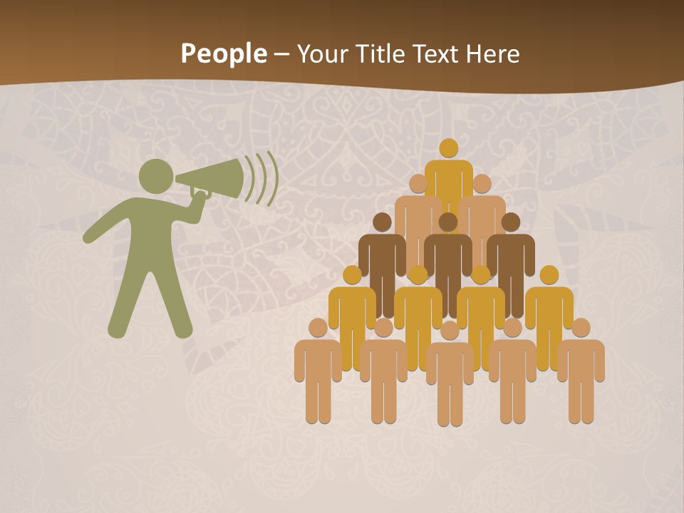 Beautiful Heap Pebble PowerPoint Template