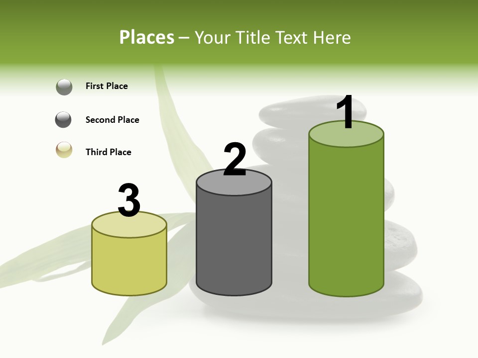 Beautiful Heap Pebble PowerPoint Template