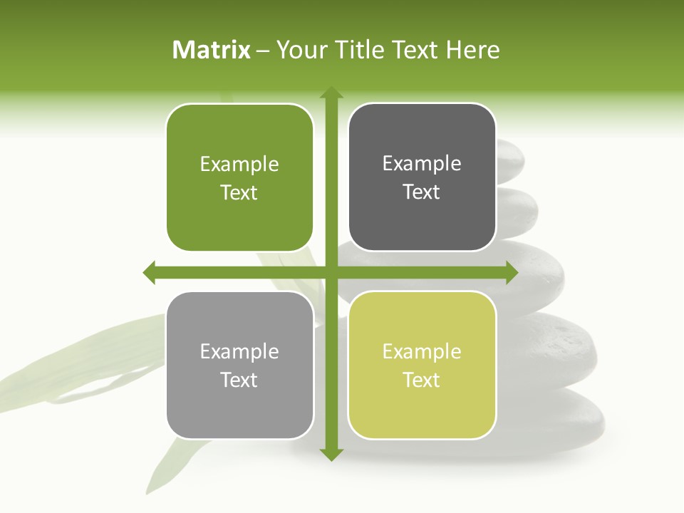 Beautiful Heap Pebble PowerPoint Template