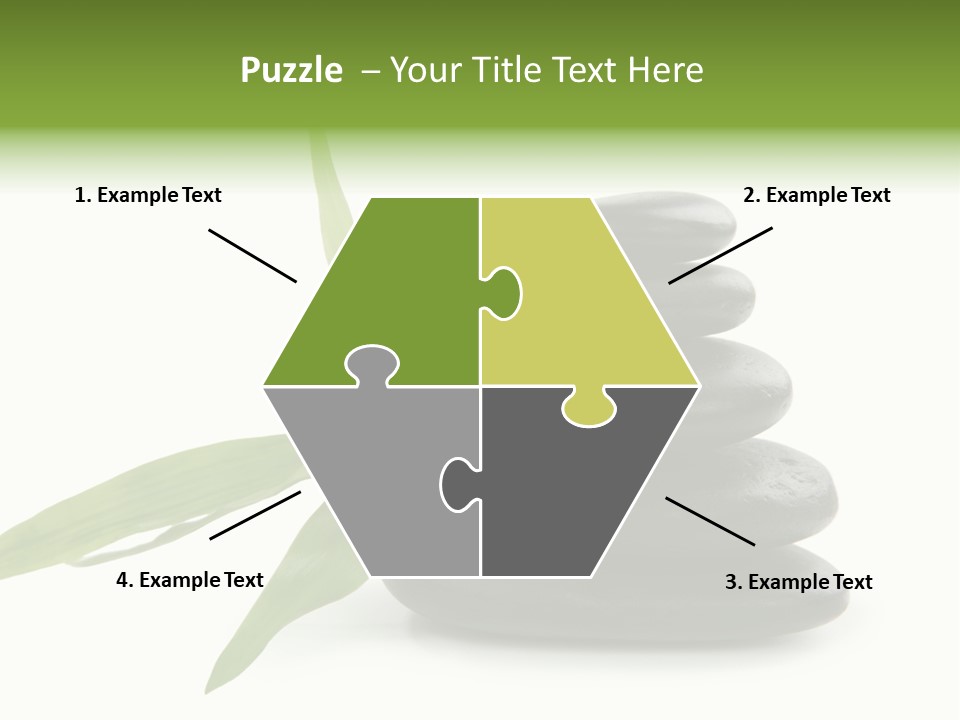 Beautiful Heap Pebble PowerPoint Template