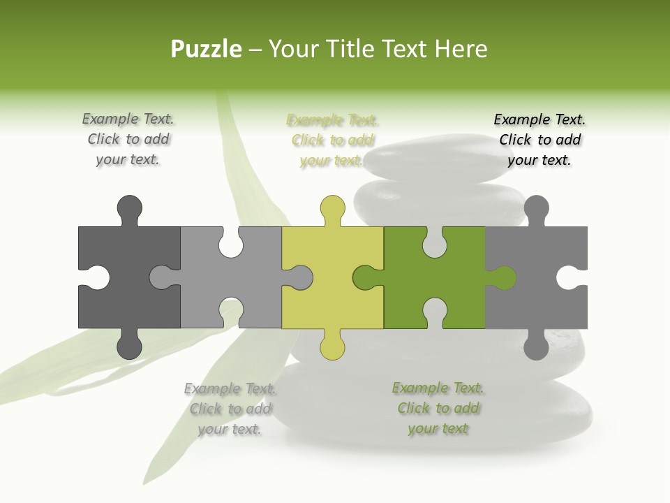 Beautiful Heap Pebble PowerPoint Template