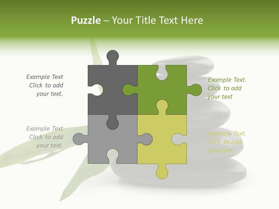 Beautiful Heap Pebble PowerPoint Template