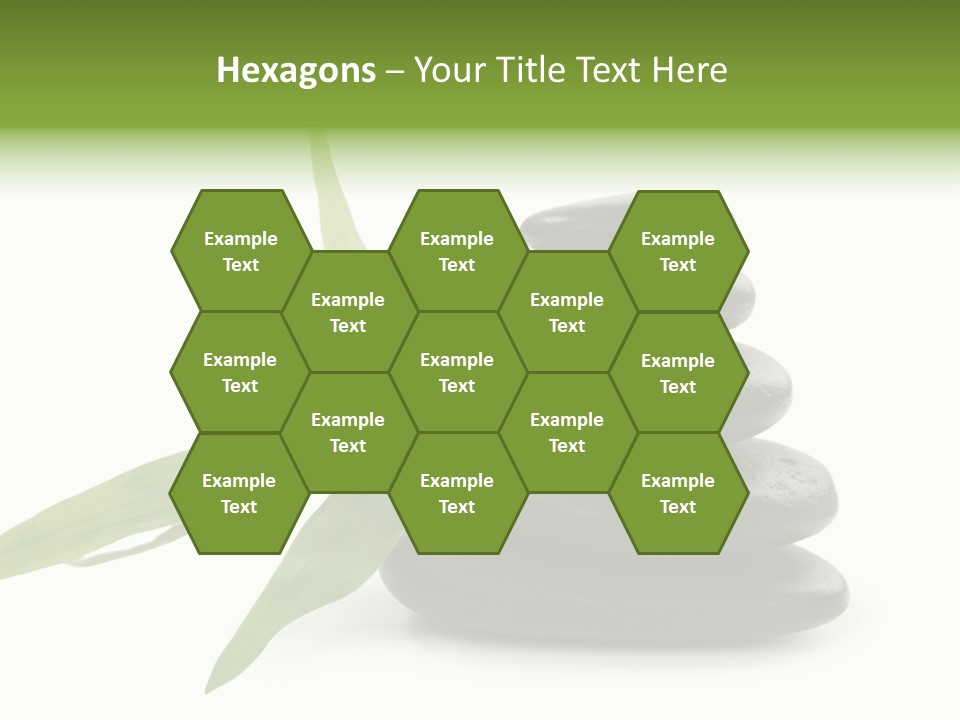 Beautiful Heap Pebble PowerPoint Template