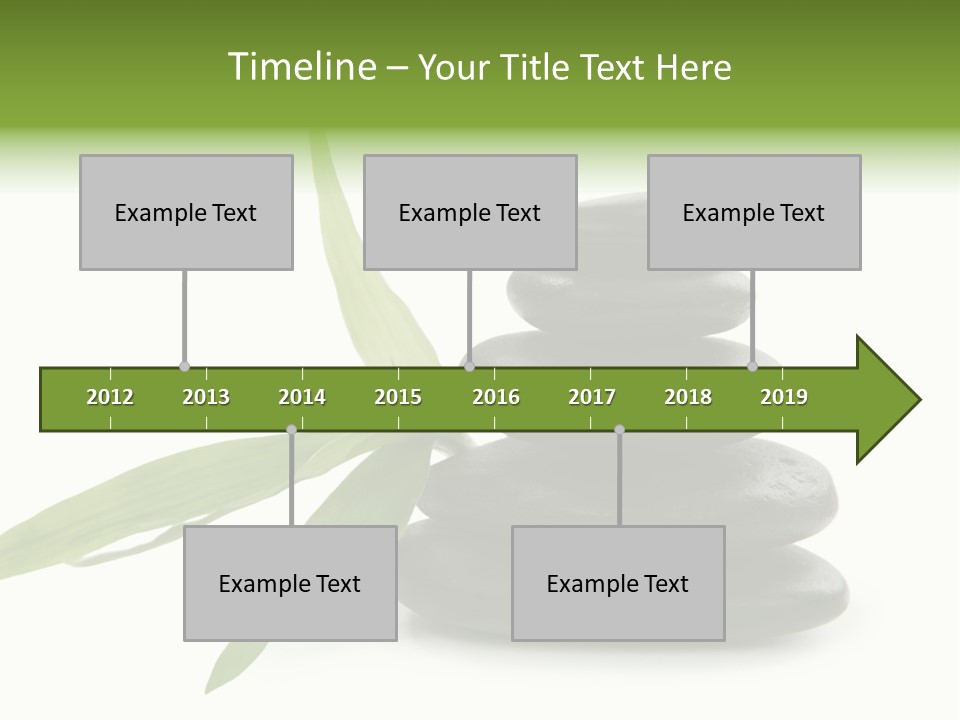 Beautiful Heap Pebble PowerPoint Template