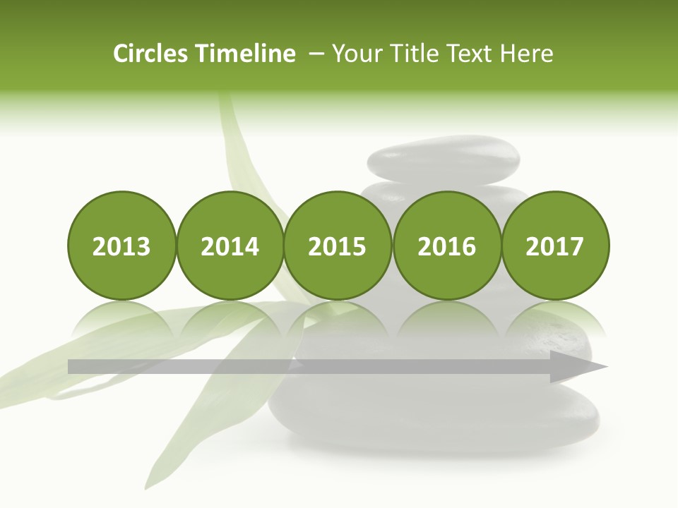 Beautiful Heap Pebble PowerPoint Template