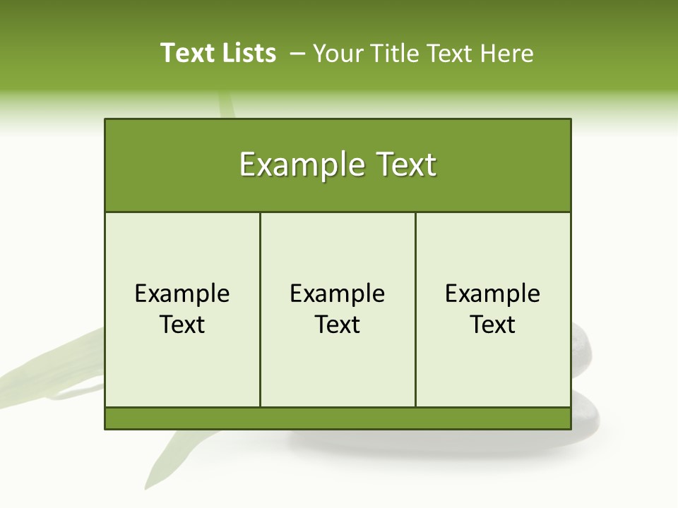 Beautiful Heap Pebble PowerPoint Template