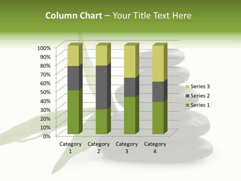 Beautiful Heap Pebble PowerPoint Template