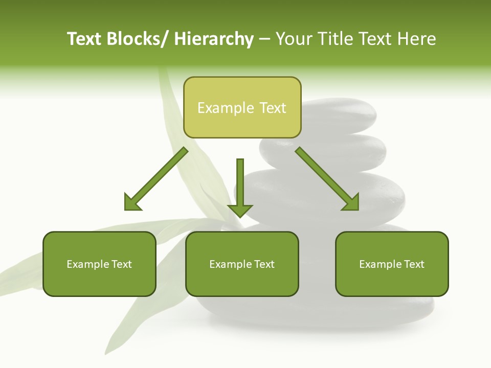 Beautiful Heap Pebble PowerPoint Template