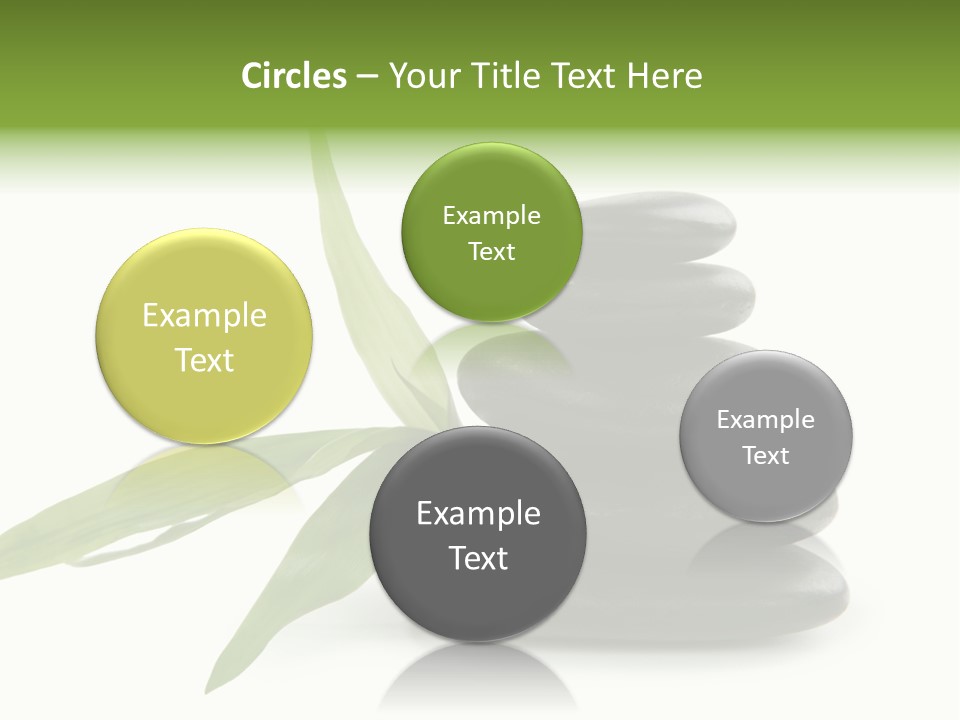 Beautiful Heap Pebble PowerPoint Template