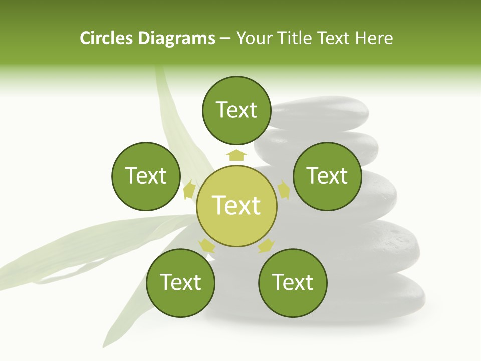 Beautiful Heap Pebble PowerPoint Template