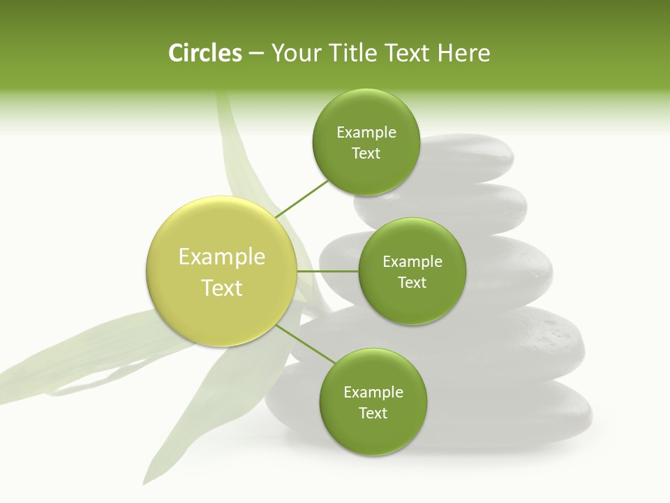 Beautiful Heap Pebble PowerPoint Template