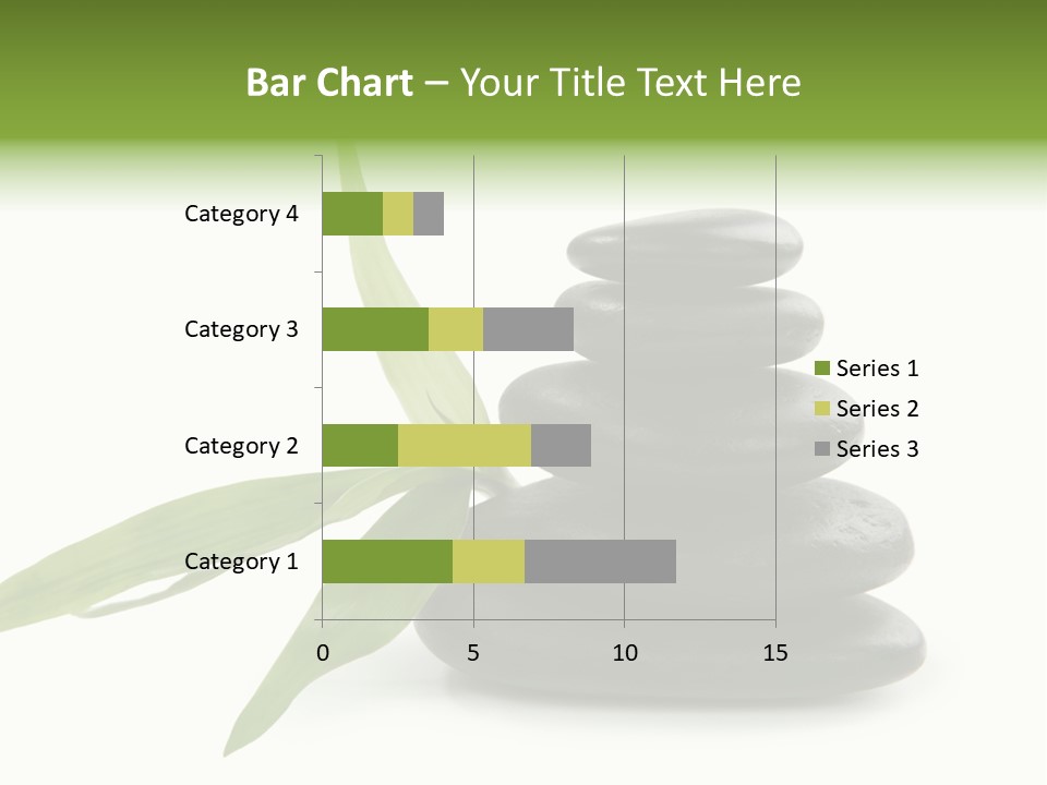 Beautiful Heap Pebble PowerPoint Template