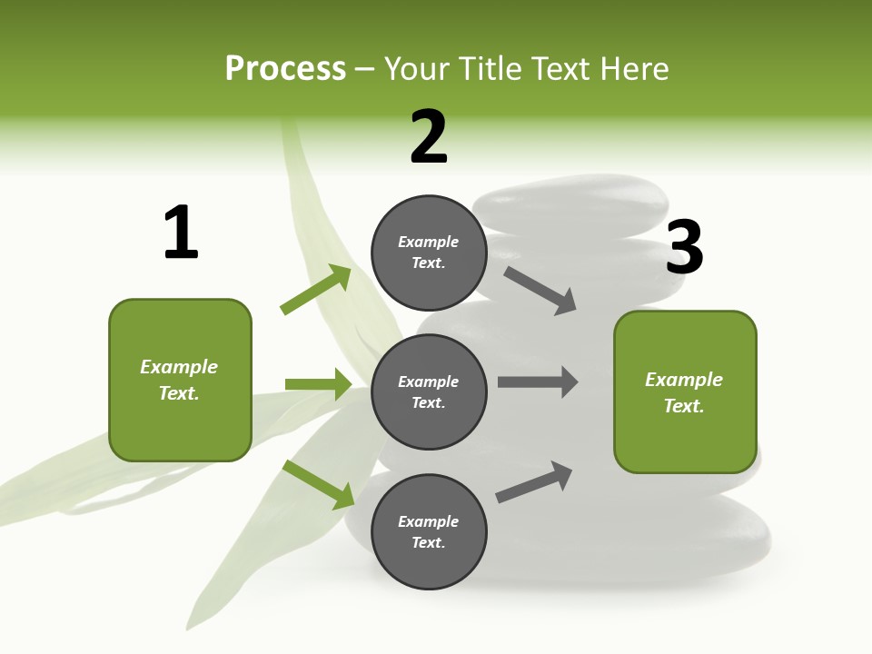 Beautiful Heap Pebble PowerPoint Template