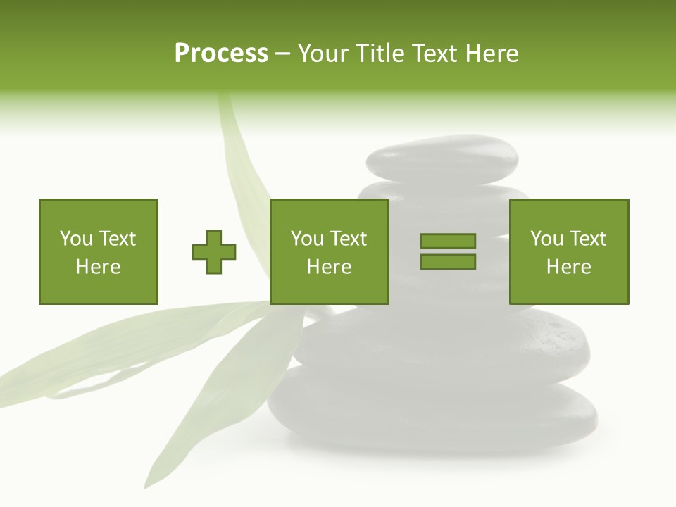 Beautiful Heap Pebble PowerPoint Template