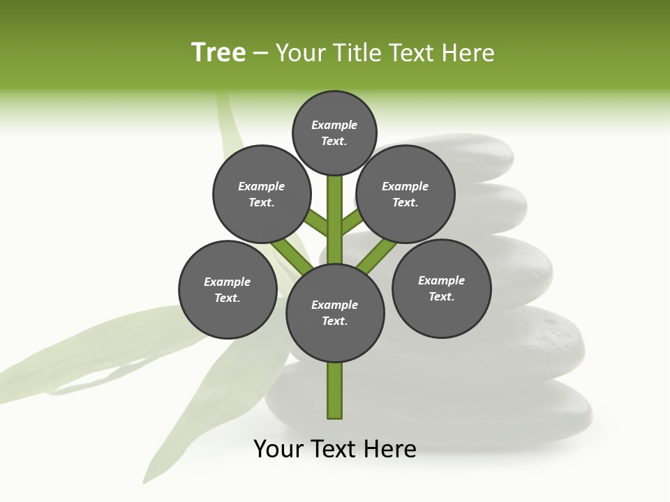 Beautiful Heap Pebble PowerPoint Template