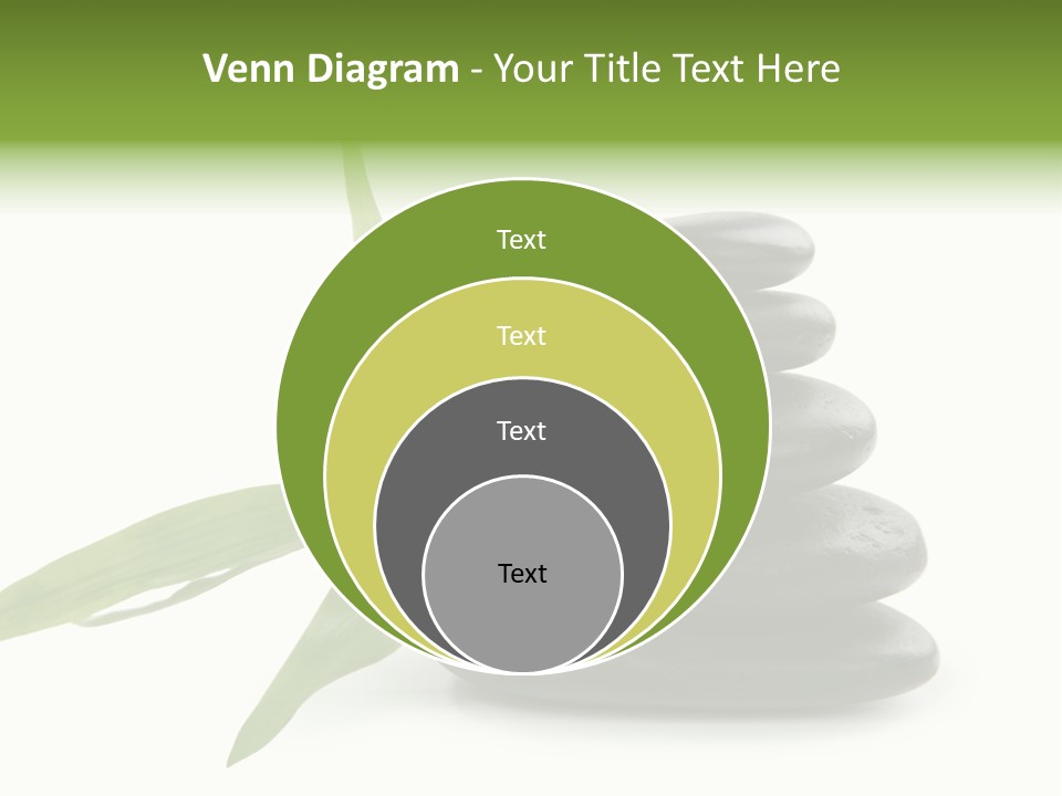 Beautiful Heap Pebble PowerPoint Template