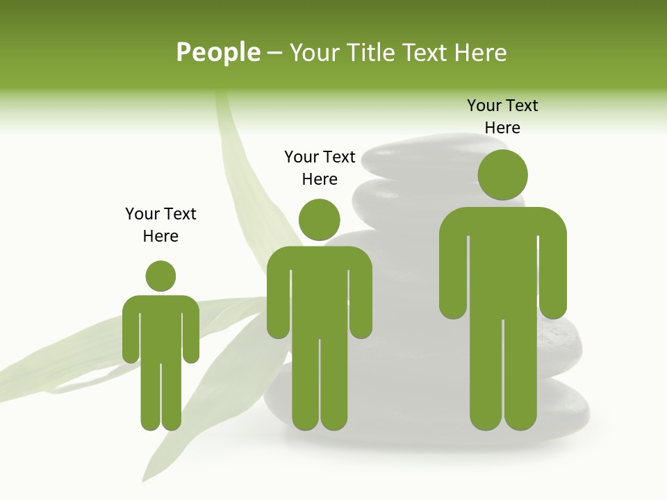 Beautiful Heap Pebble PowerPoint Template