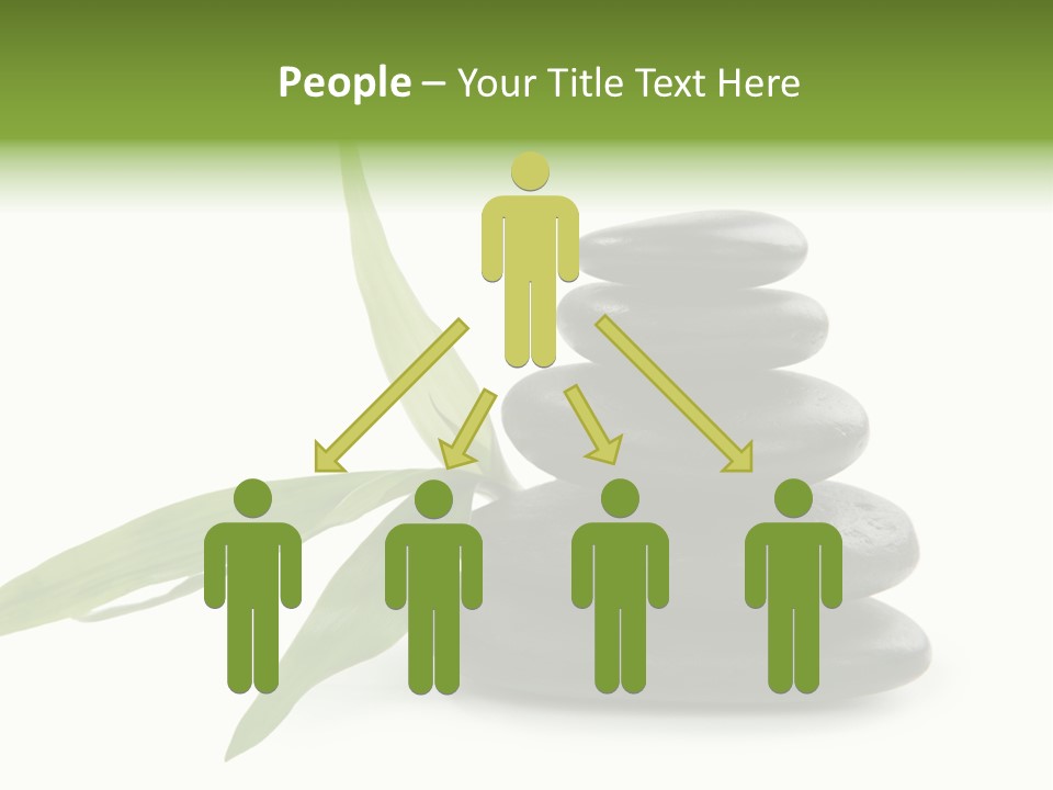 Beautiful Heap Pebble PowerPoint Template