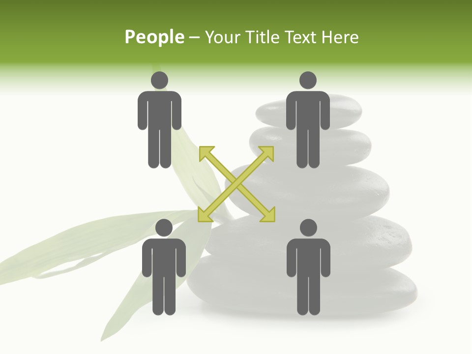 Beautiful Heap Pebble PowerPoint Template