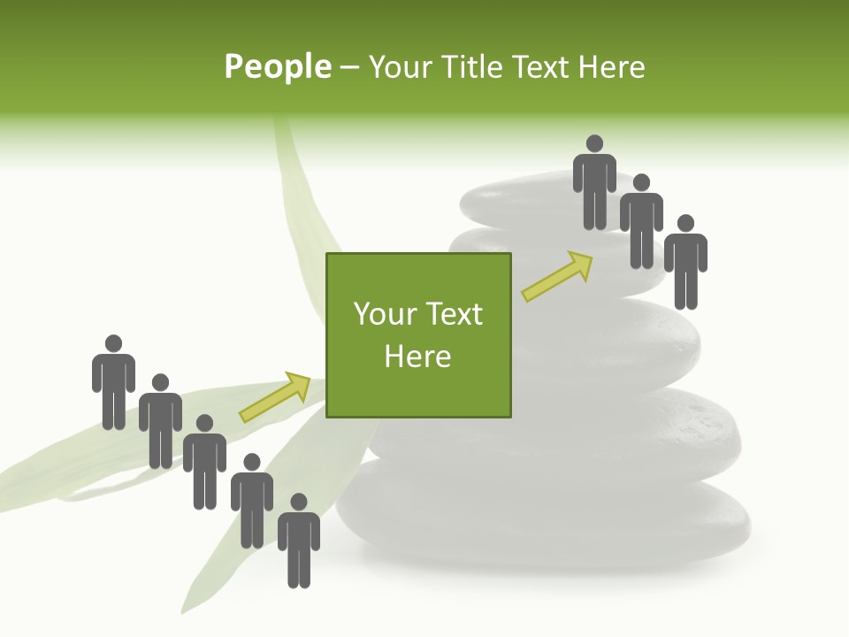 Beautiful Heap Pebble PowerPoint Template