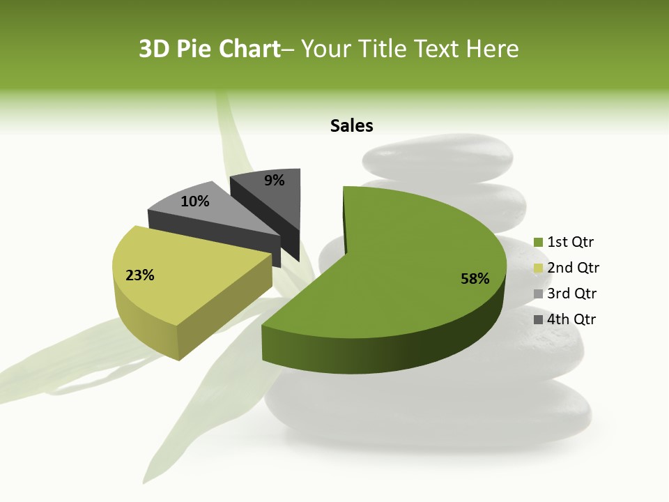Beautiful Heap Pebble PowerPoint Template