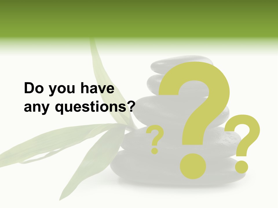 Beautiful Heap Pebble PowerPoint Template