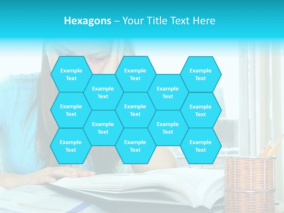 Thinking Teen Serious PowerPoint Template