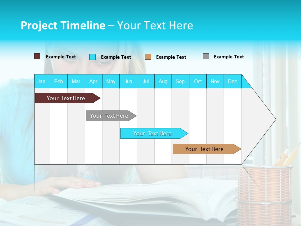 Thinking Teen Serious PowerPoint Template