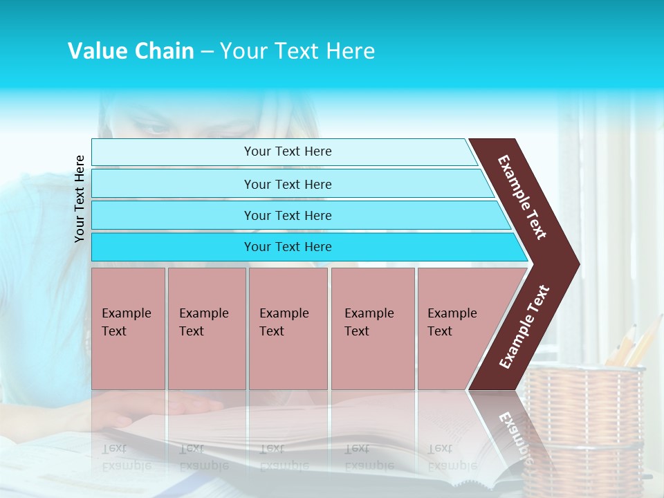 Thinking Teen Serious PowerPoint Template