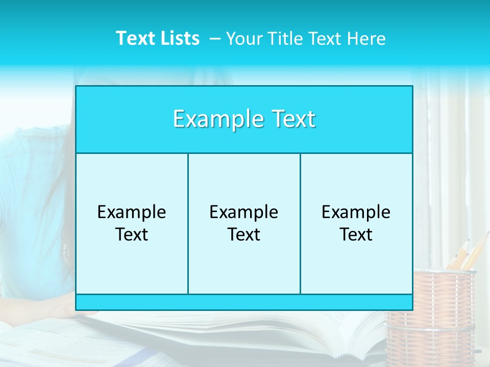 Thinking Teen Serious PowerPoint Template
