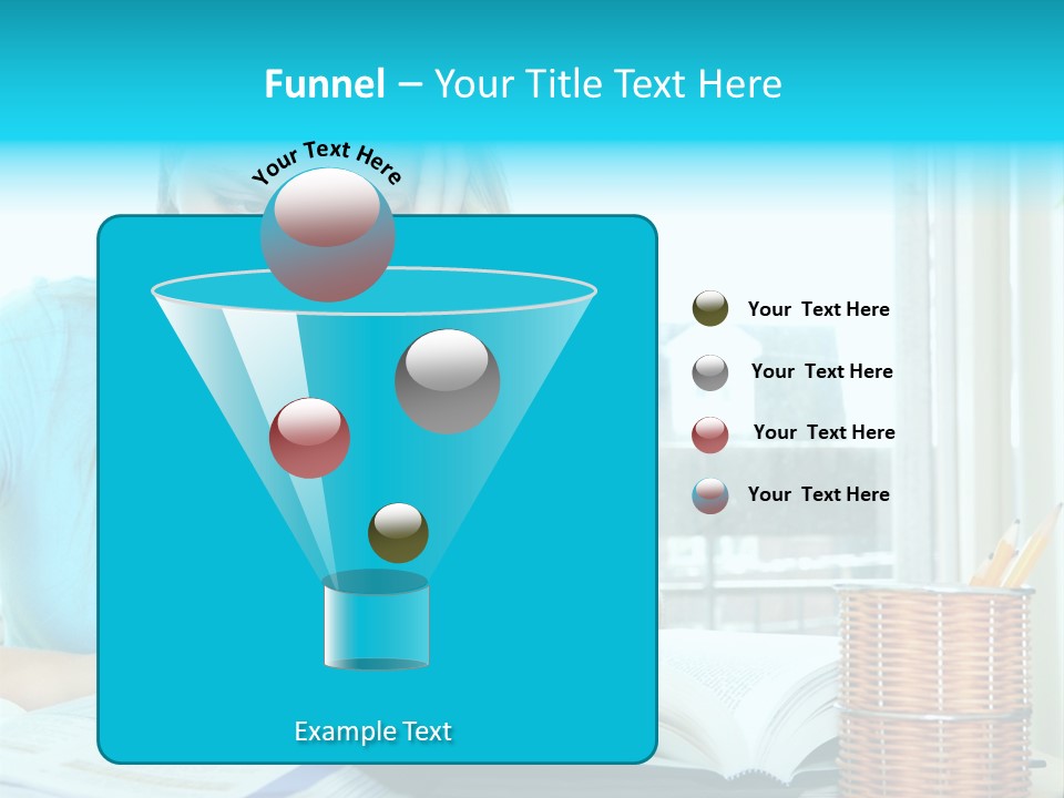 Thinking Teen Serious PowerPoint Template