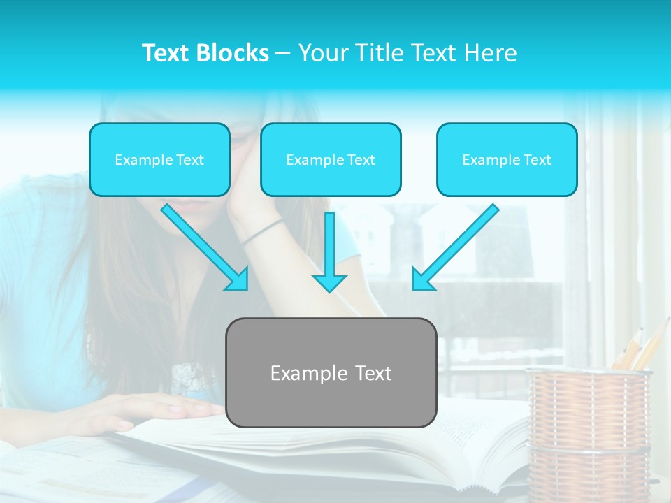 Thinking Teen Serious PowerPoint Template