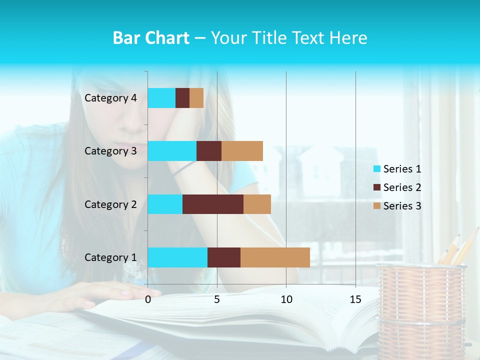 Thinking Teen Serious PowerPoint Template