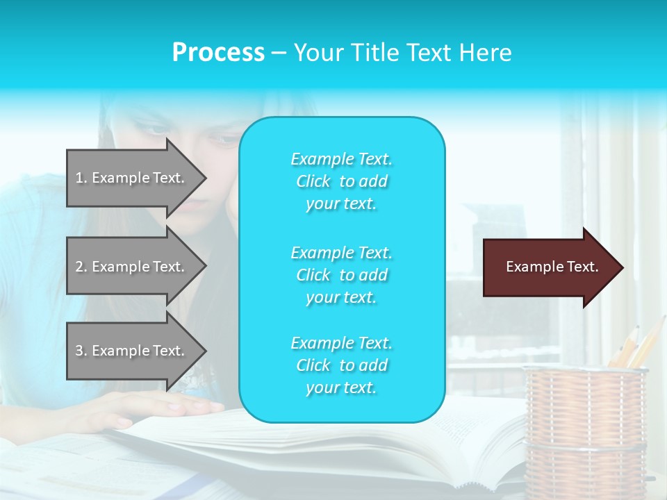 Thinking Teen Serious PowerPoint Template