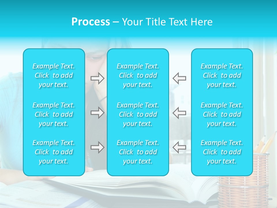 Thinking Teen Serious PowerPoint Template