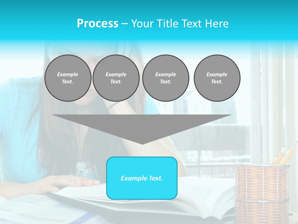 Thinking Teen Serious PowerPoint Template