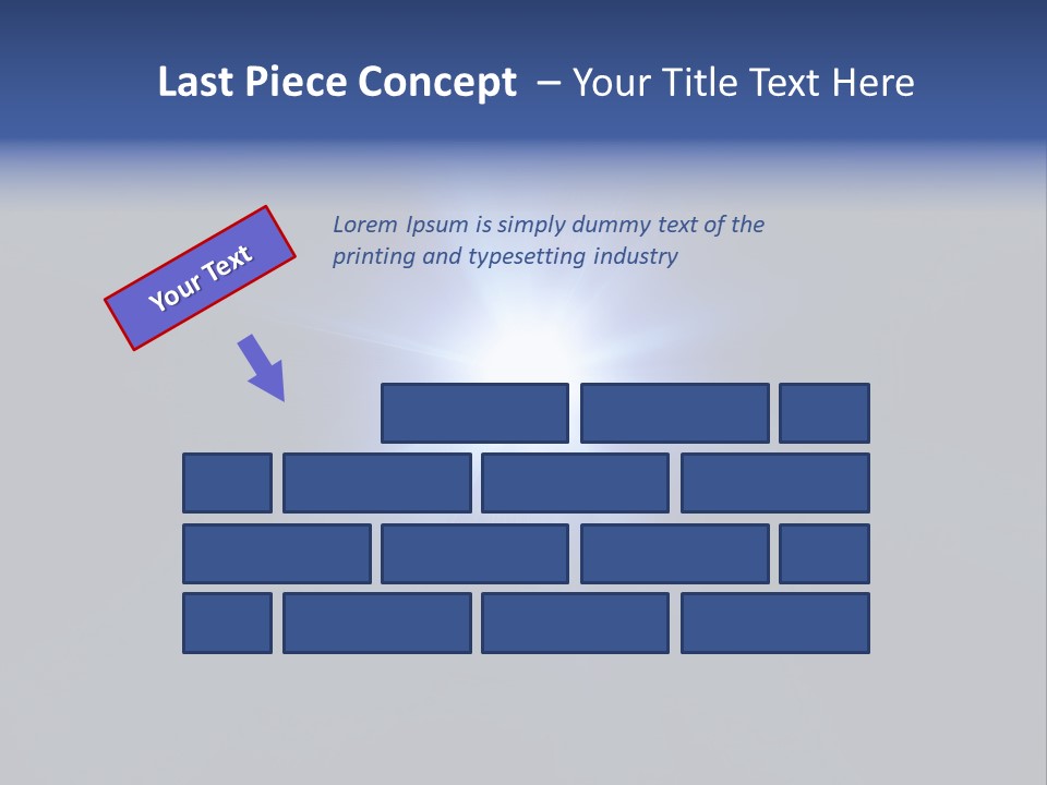 Glow Concert Spotlight PowerPoint Template