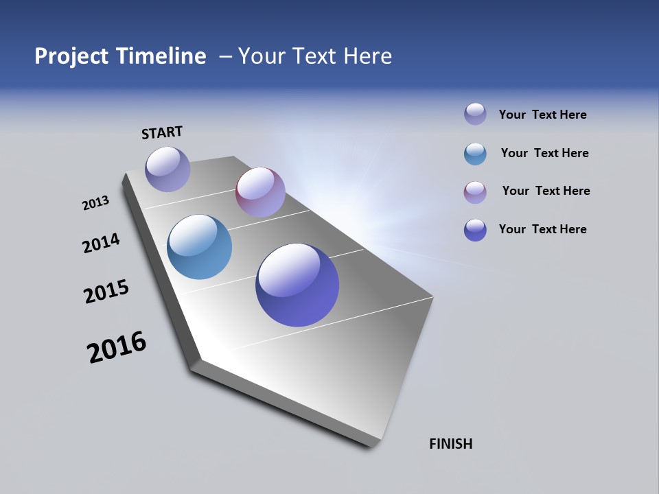 Glow Concert Spotlight PowerPoint Template