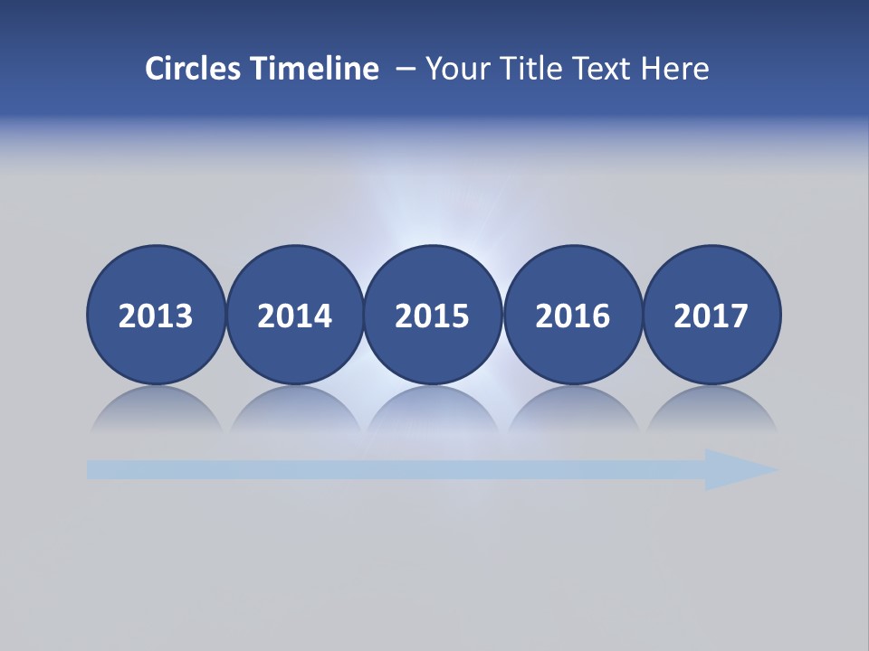 Glow Concert Spotlight PowerPoint Template