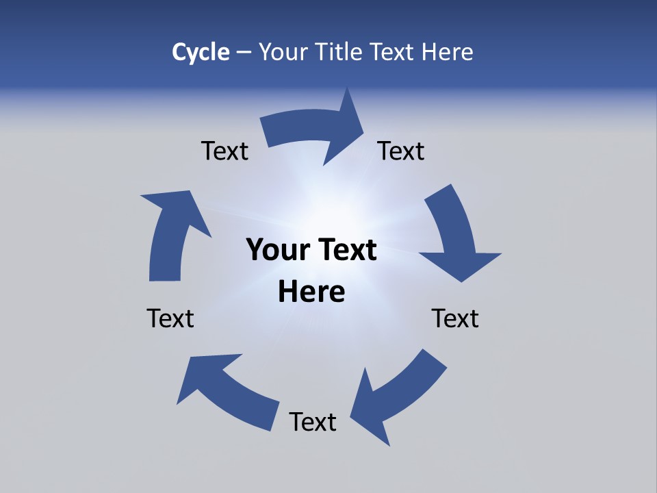 Glow Concert Spotlight PowerPoint Template