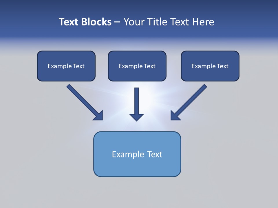Glow Concert Spotlight PowerPoint Template