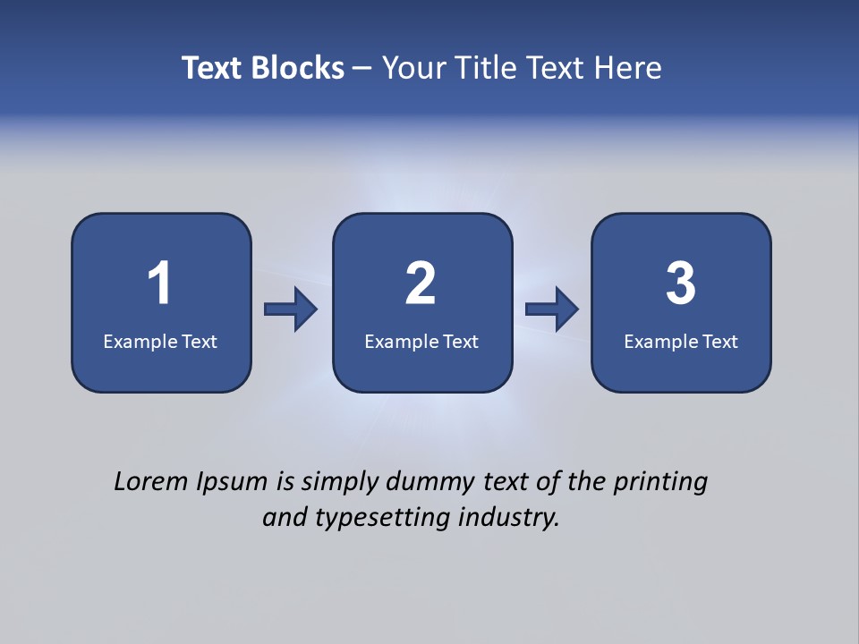 Glow Concert Spotlight PowerPoint Template
