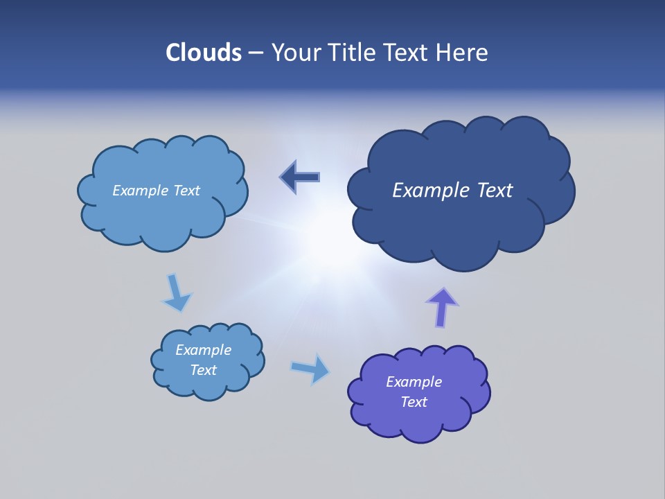 Glow Concert Spotlight PowerPoint Template