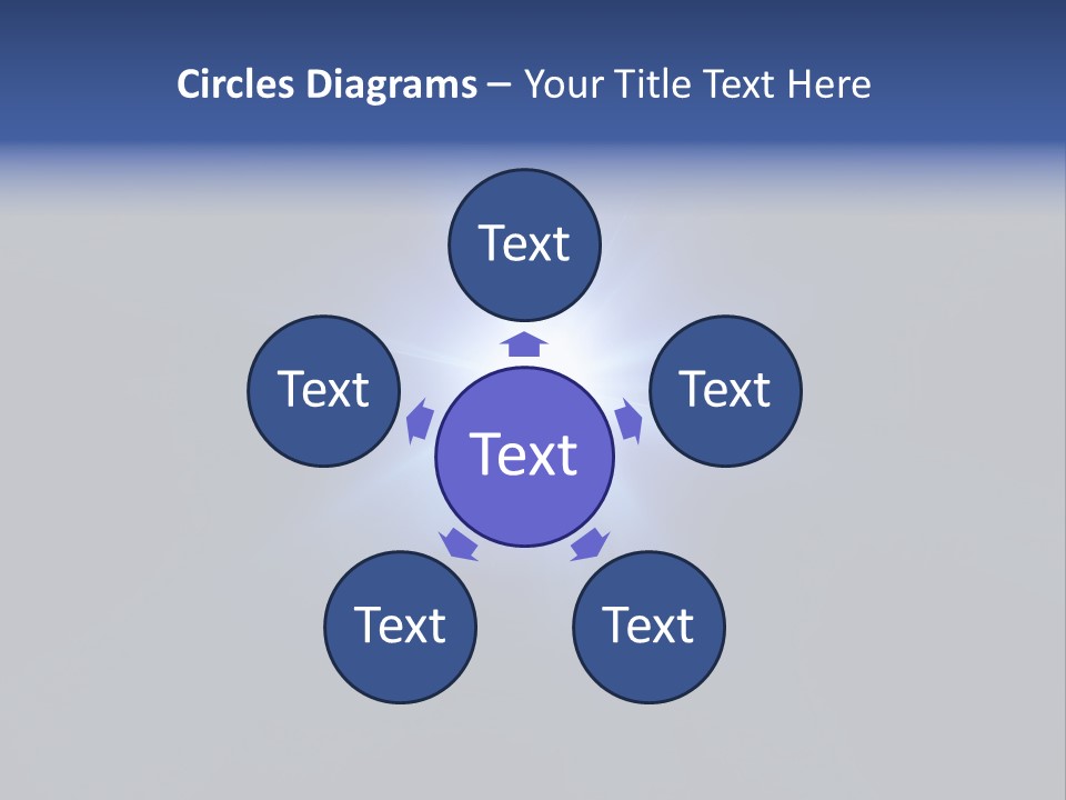 Glow Concert Spotlight PowerPoint Template