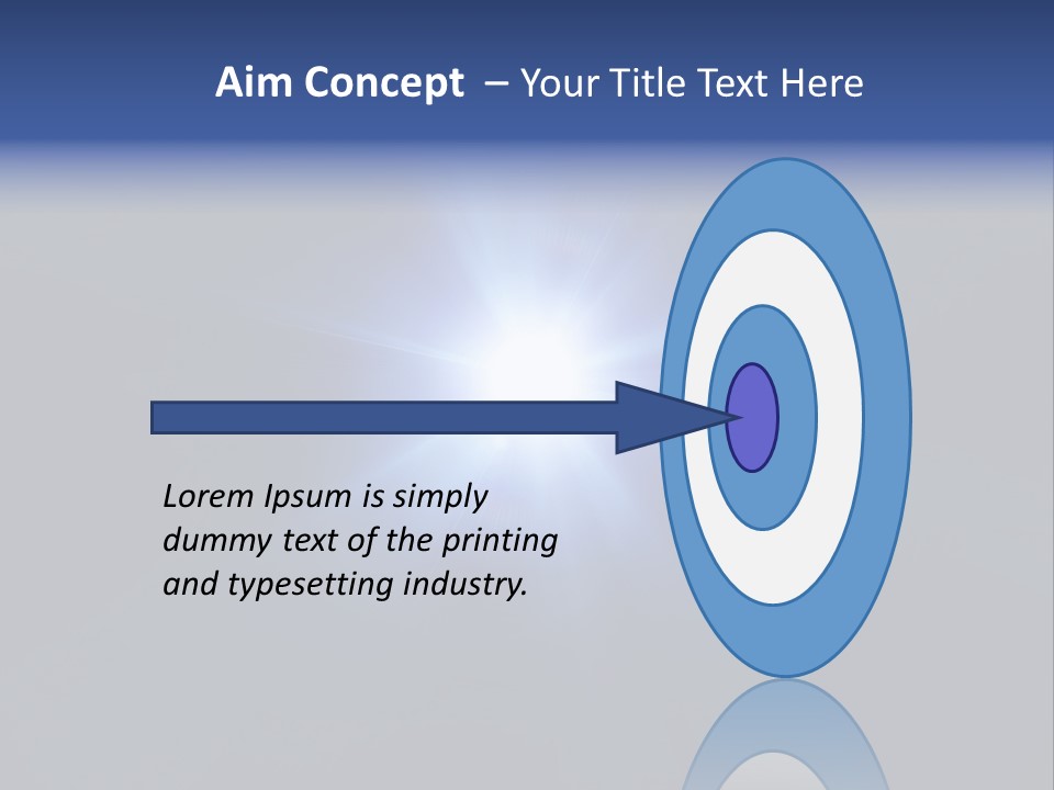 Glow Concert Spotlight PowerPoint Template